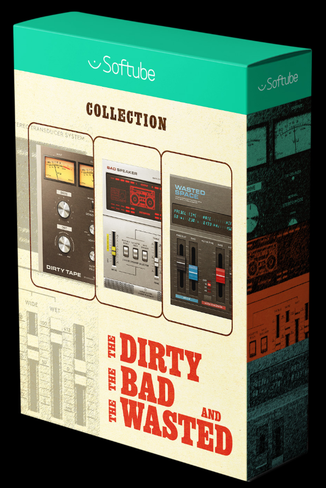Softube The Dirty, the Bad, and the Wasted Collection